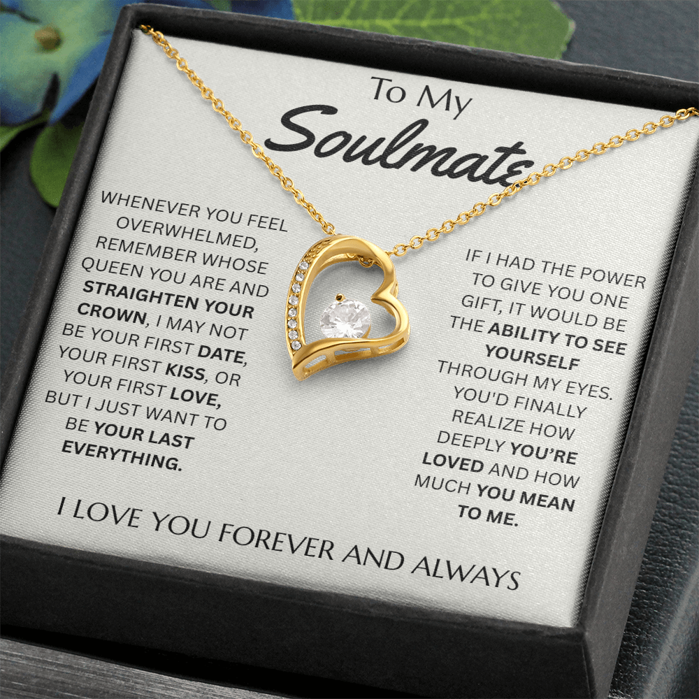 To My Soulmate - Forever Love Necklace - FG0024