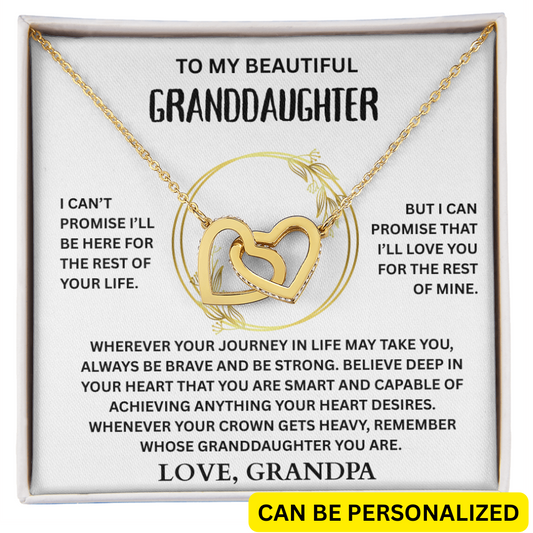 To My Beautiful Granddaughter - Personalized Gift Set - FG00067