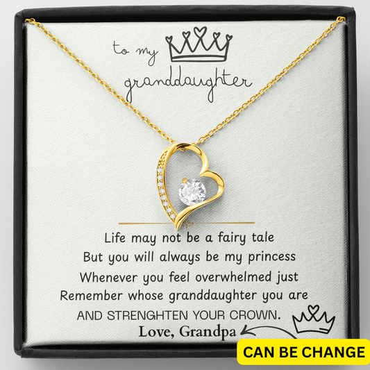 To My Granddaughter Princess Crown Gift Set - FG00080