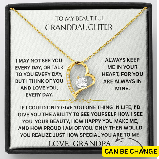 To My Beautiful Granddaughter - Forever Love Gift Set - FG00088