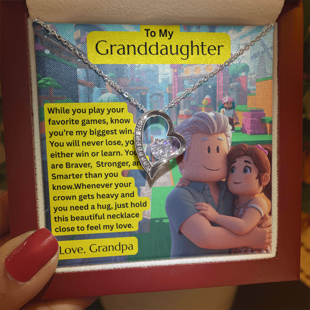 TO MY GRANDDAUGHTER GAMER - FOREVER LOVE GIFT SET - FG00076