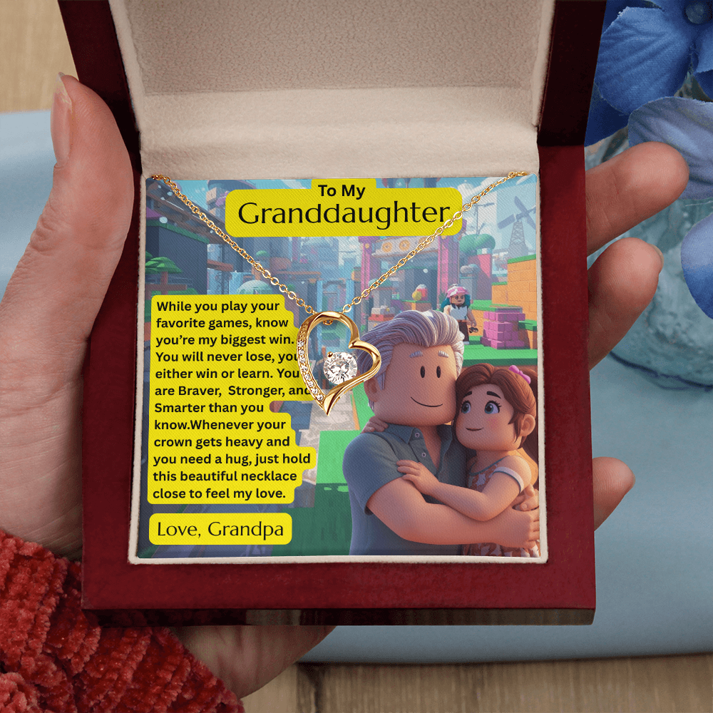 TO MY GRANDDAUGHTER GAMER - FOREVER LOVE GIFT SET - FG00076