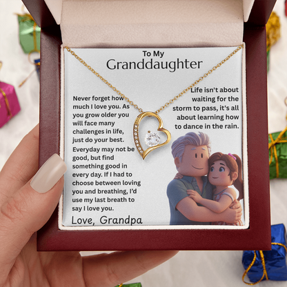 To My Granddaughter - Forever Love gift set - FG00076