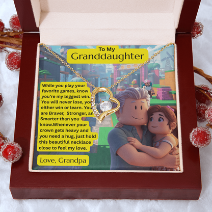 TO MY GRANDDAUGHTER GAMER - FOREVER LOVE GIFT SET - FG00076