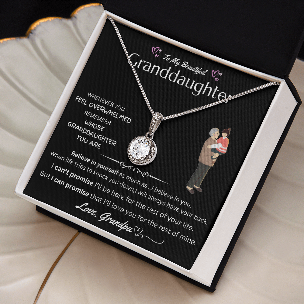 To My Granddaughter - Eternal Hope Necklace - FG0036