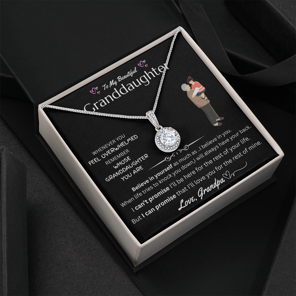 To My Granddaughter - Eternal Hope Necklace - FG0036
