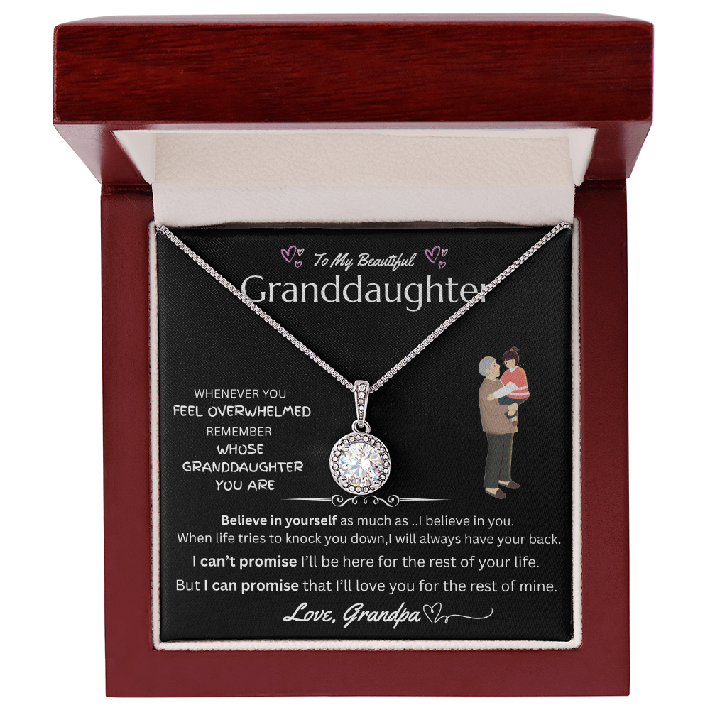 To My Granddaughter - Eternal Hope Necklace - FG0036