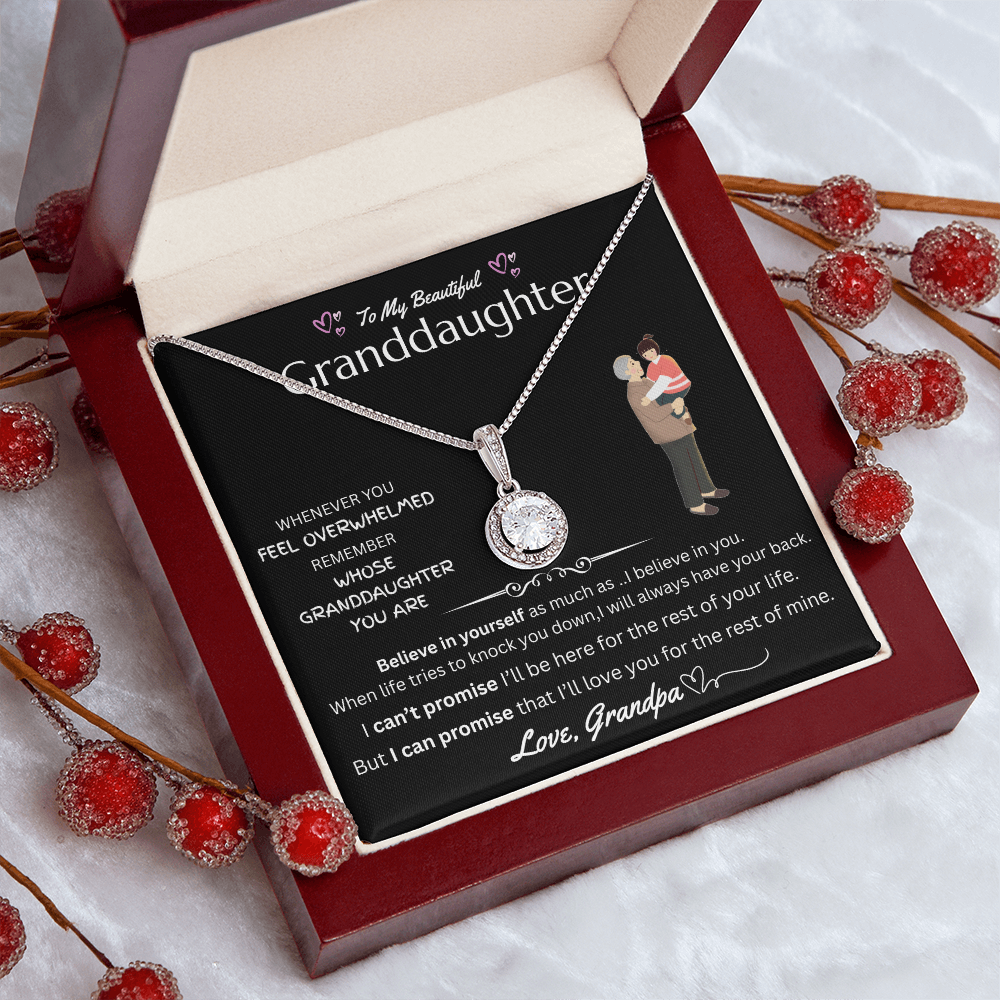 To My Granddaughter - Eternal Hope Necklace - FG0036