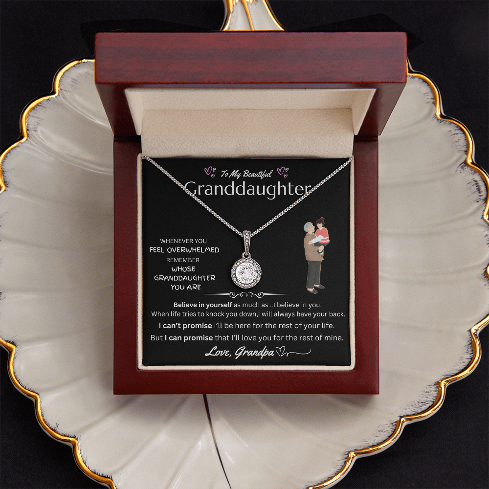 To My Granddaughter - Eternal Hope Necklace - FG0036