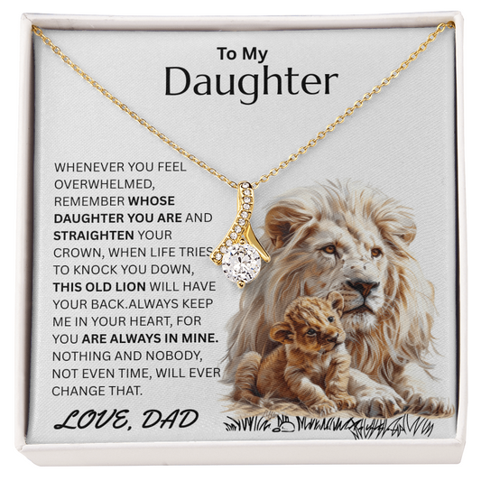 To My Daughter - Alluring Beauty Necklace - FG0047