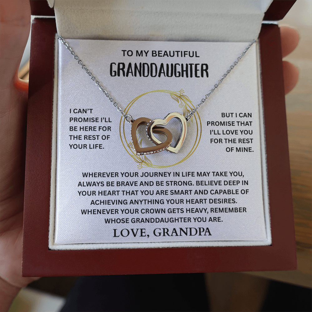To My Beautiful Granddaughter - Personalized Gift Set - FG00067