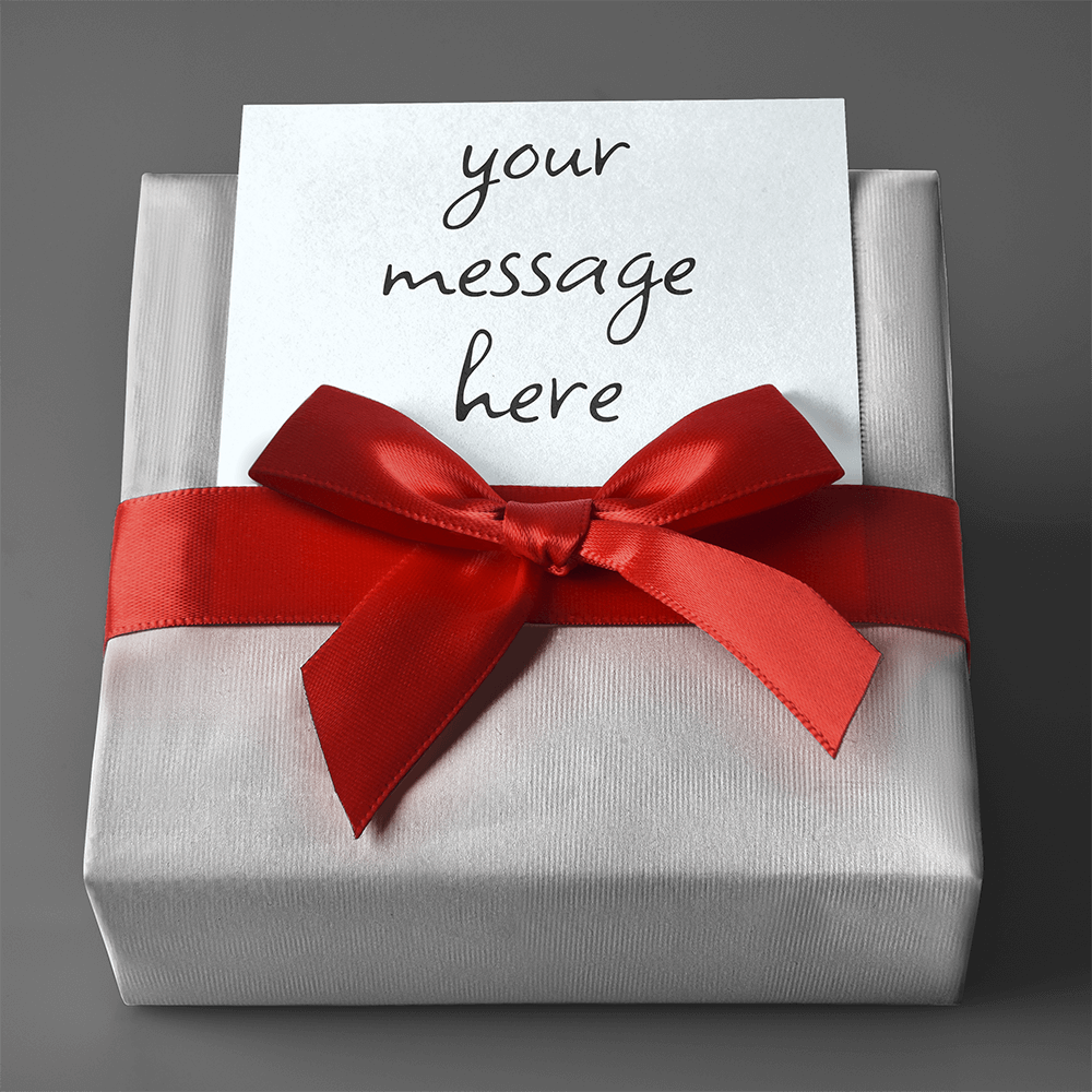 FREE Gift Wrap with Personalized Message
