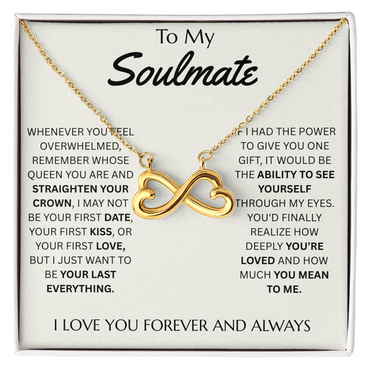 To My Soulmate - Endless Love Necklace- FG0024