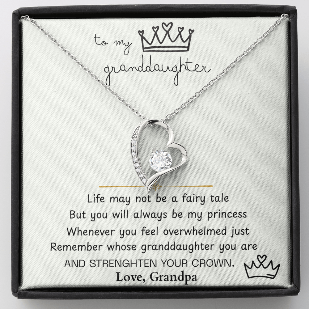 To My Granddaughter Princess Crown Gift Set - FG00080