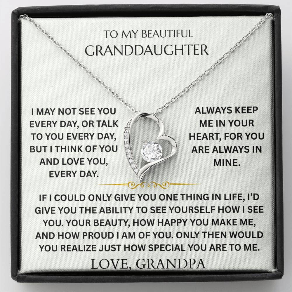 To My Beautiful Granddaughter - Forever Love Gift Set - FG00088