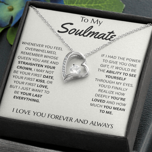 To My Soulmate - Forever Love Necklace - FG0024