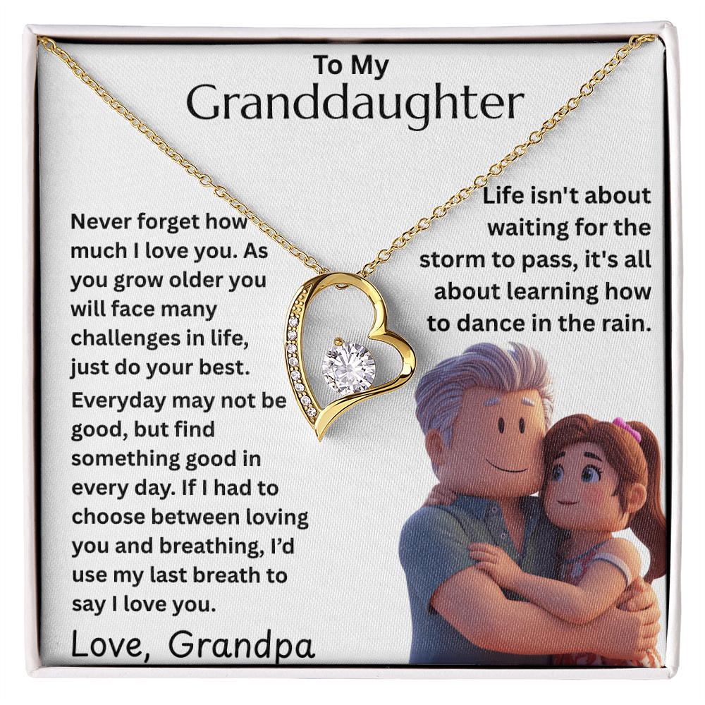 To My Granddaughter - Forever Love gift set - FG00076