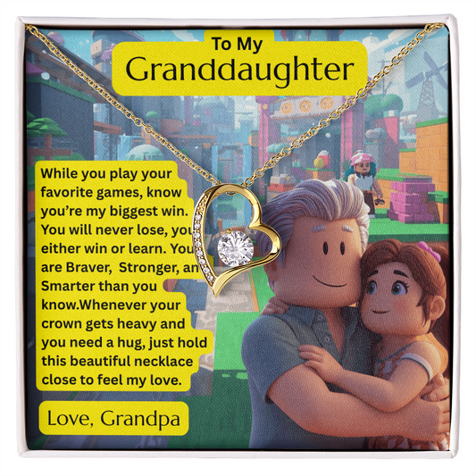 TO MY GRANDDAUGHTER GAMER - FOREVER LOVE GIFT SET - FG00076