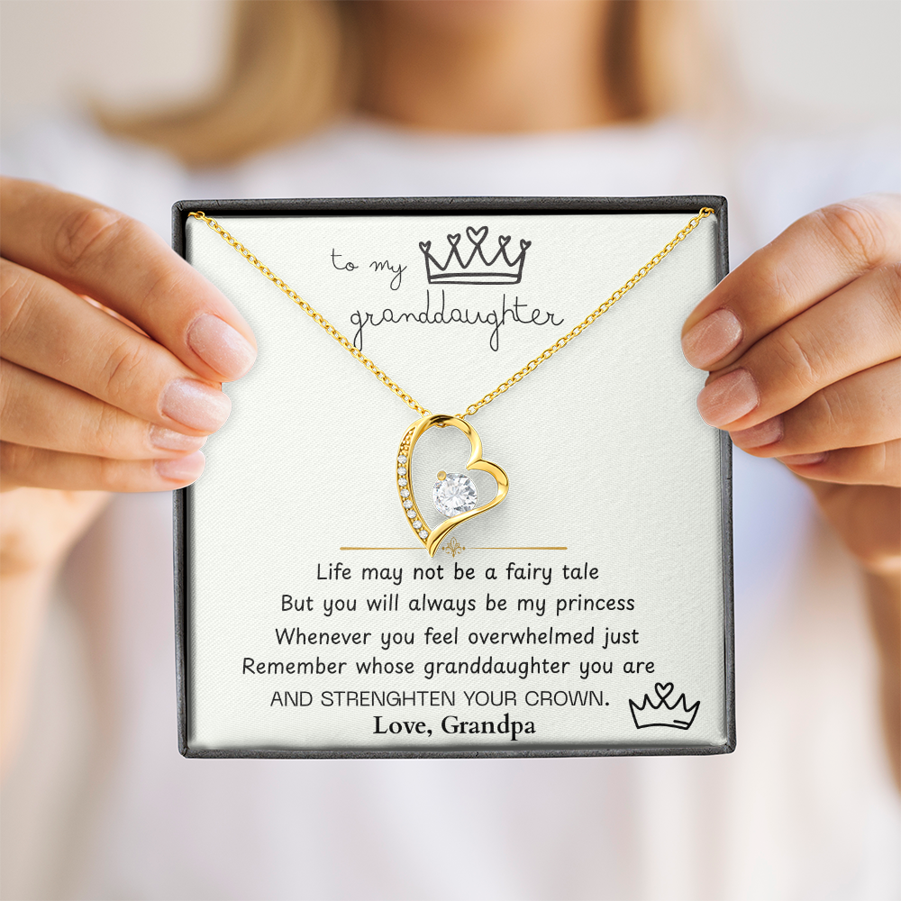 To My Granddaughter Princess Crown Gift Set - FG00080