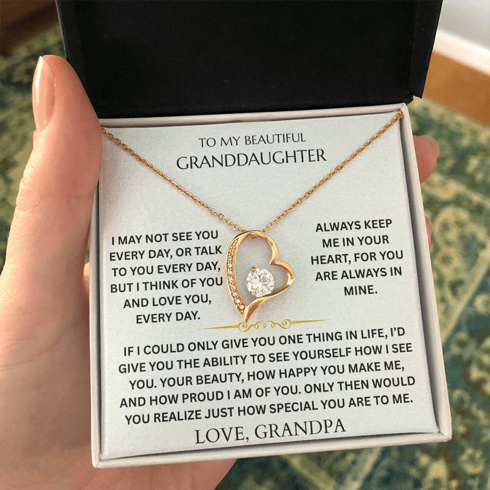 To My Beautiful Granddaughter - Forever Love Gift Set - FG00088