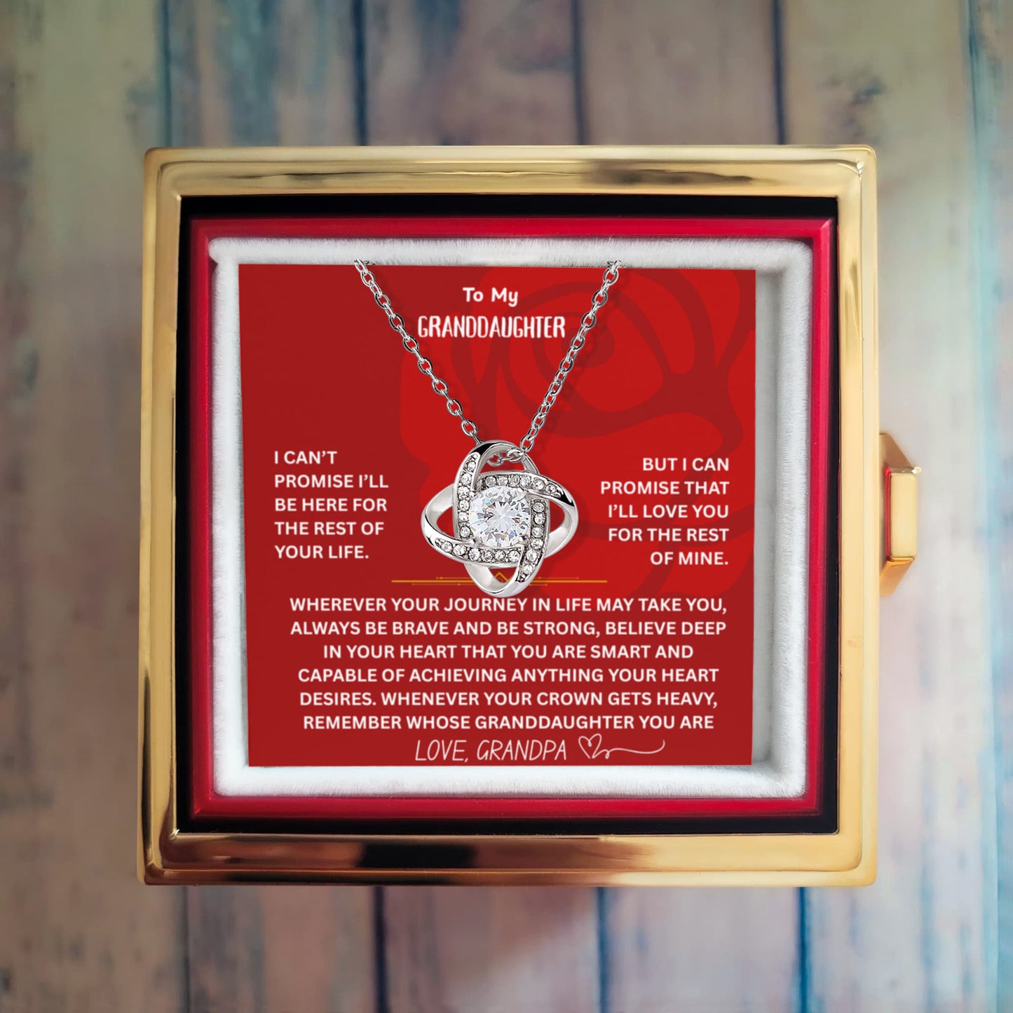 𝐓𝐨 𝐌𝐲 𝐆𝐫𝐚𝐧𝐝𝐝𝐚𝐮𝐠𝐡𝐭𝐞𝐫 - 𝐋𝐨𝐯𝐞 𝐊𝐧𝐨𝐭 𝐰/ 𝐑𝐨𝐭𝐚𝐭𝐢𝐧𝐠 𝐑𝐨𝐬𝐞 𝐆𝐢𝐟𝐭 𝐁𝐨𝐱 𝐒𝐞𝐭 - 𝐅𝐆00055