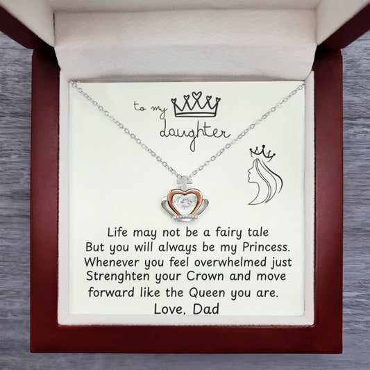 To My Daughter Princess Crown Gift Set - FG00083