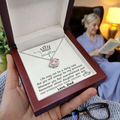 To My Daughter Princess Crown Gift Set - FG00082