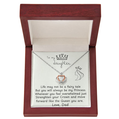 To My Daughter Princess Crown Gift Set - FG00083