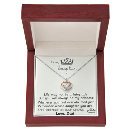 To My Daughter Princess Crown Gift Set - FG00082